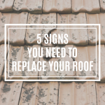 5 Signs You Need To Replace Your Roof