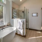 Shower And Tub In Bathroom