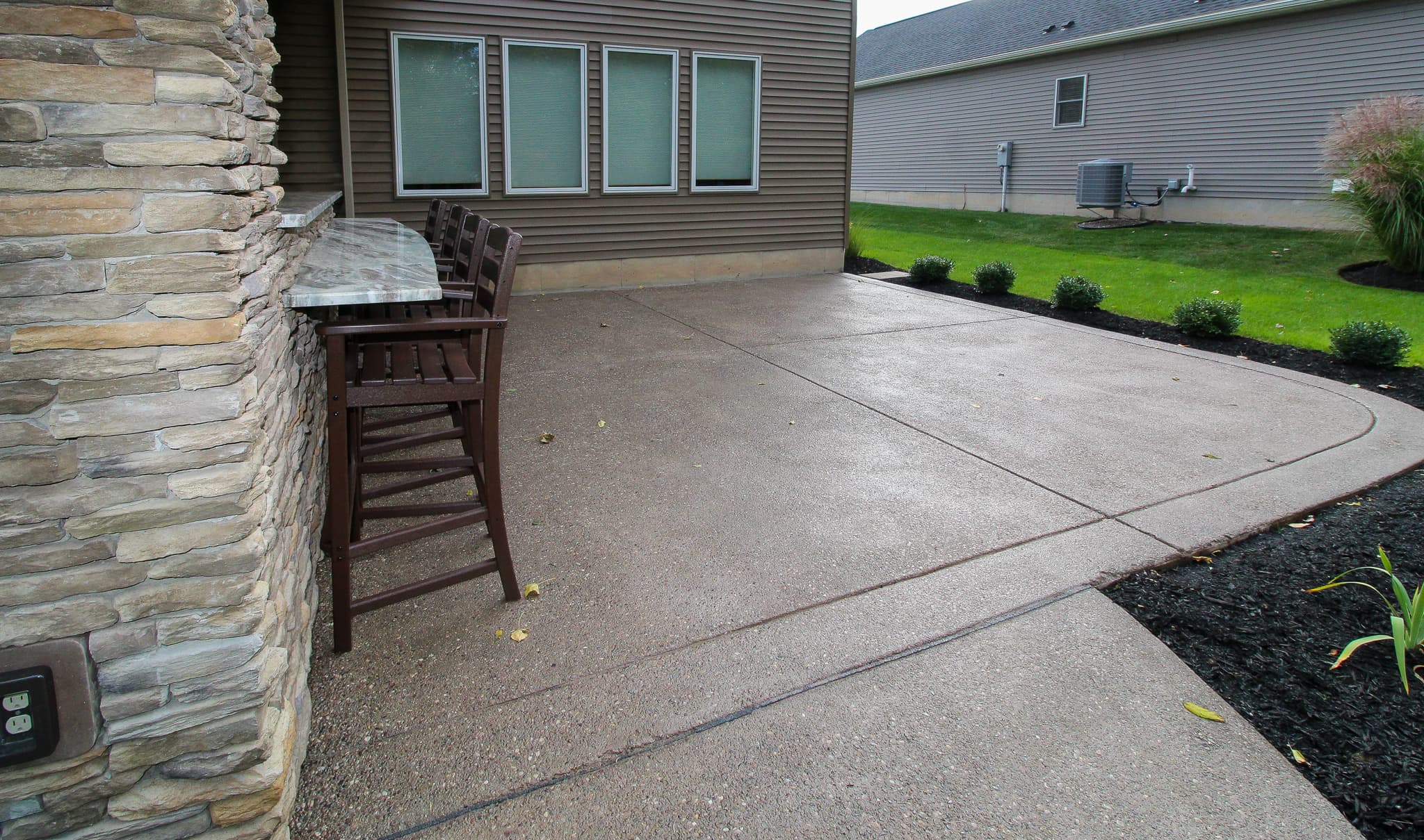 Concrete Patio